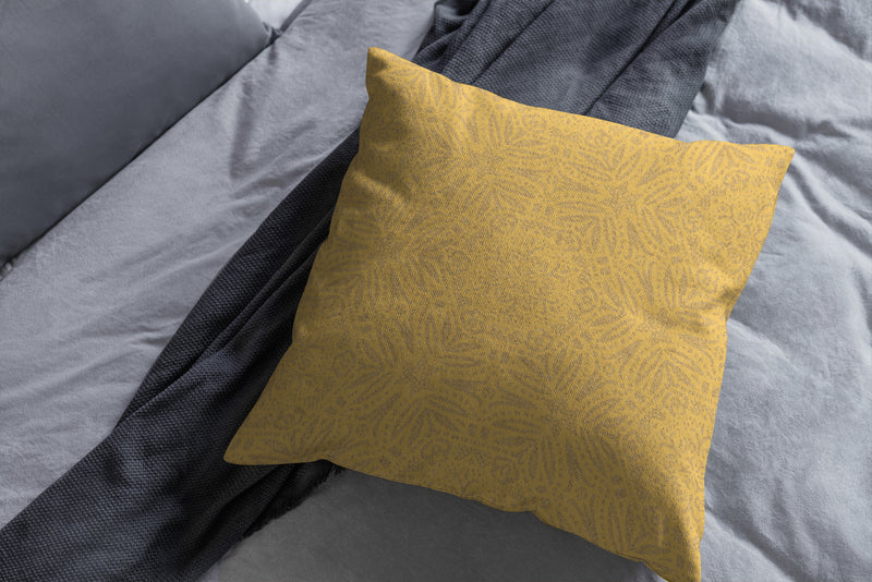 GRIFFORD MUSTARD Accent Pillow By Marina Gutierrez