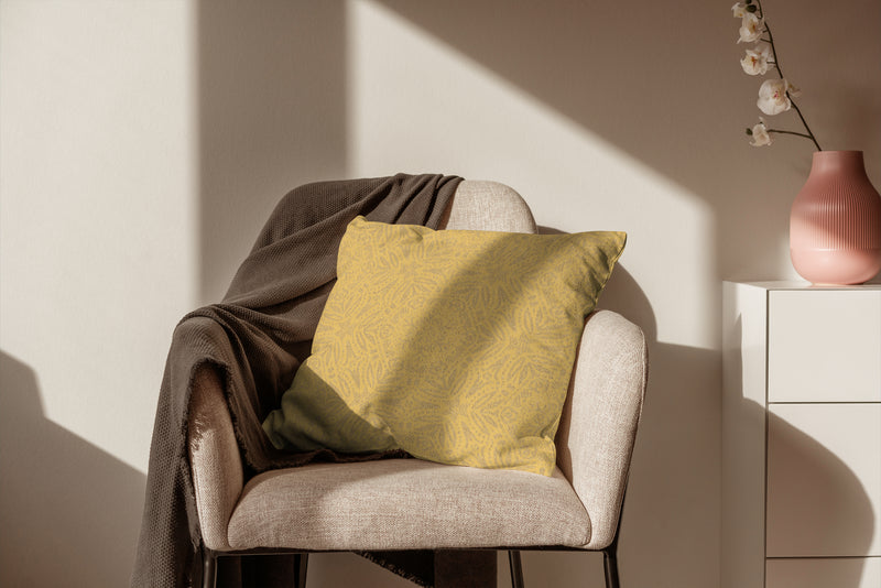 GRIFFORD MUSTARD Accent Pillow By Marina Gutierrez