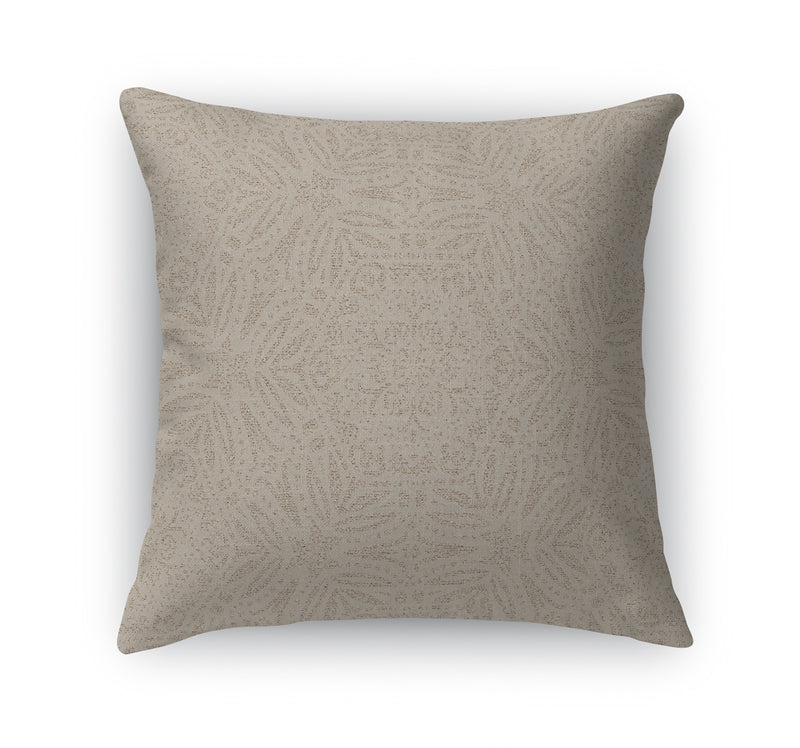 GRIFFORD WARM GRAY Accent Pillow By Marina Gutierrez