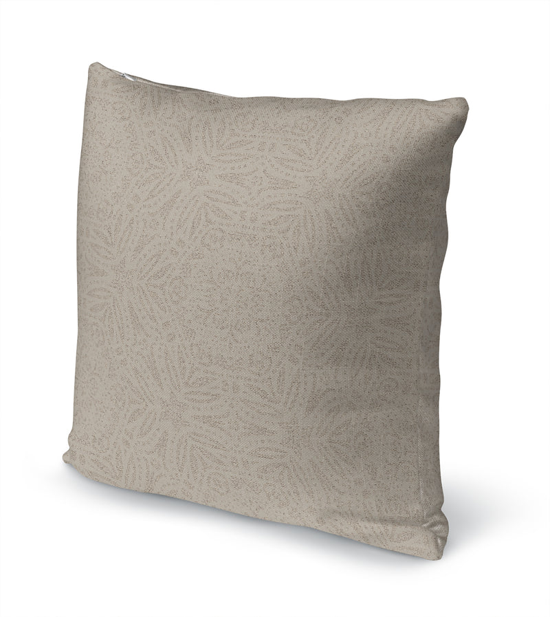 GRIFFORD WARM GRAY Accent Pillow By Marina Gutierrez