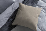 GRIFFORD WARM GRAY Accent Pillow By Marina Gutierrez