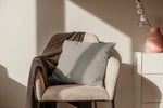 GRIFFORD WARM GRAY Accent Pillow By Marina Gutierrez