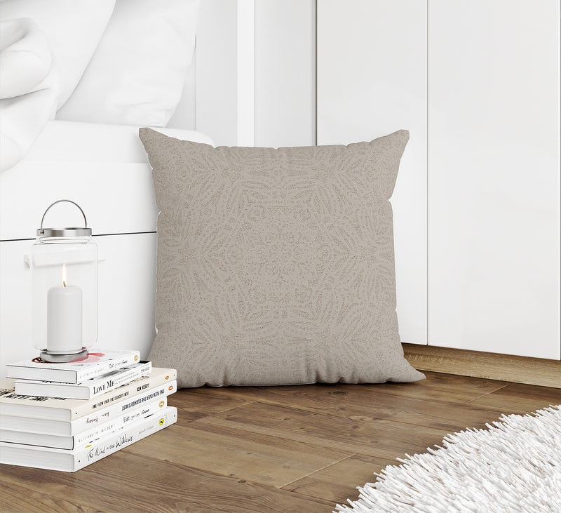 GRIFFORD WARM GRAY Accent Pillow By Marina Gutierrez