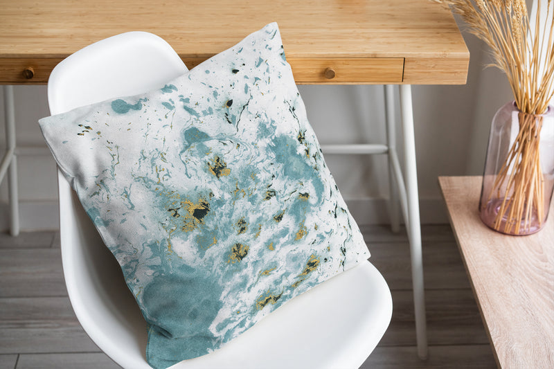 MARBLED Accent Pillow By Marina Gutierrez