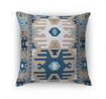 ANATOLIAN BLUE & BEIGE Accent Pillow By Marina Gutierrez