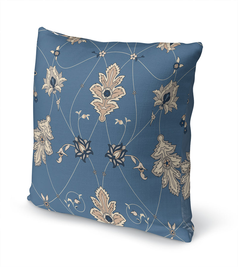 BABYLON BLUE Accent Pillow By Marina Gutierrez