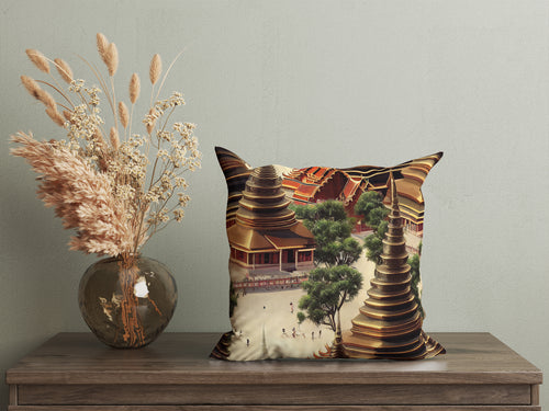 SIAM Accent Pillow By Marina Gutierrez