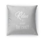 RELAX Accent Pillow By Kavka Designs