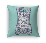 TIBETAN SNOW TIGER Accent Pillow By Kavka Designs