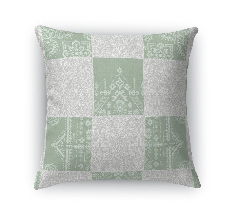 CHECKER PATCH Accent Pillow By Kavka Designs