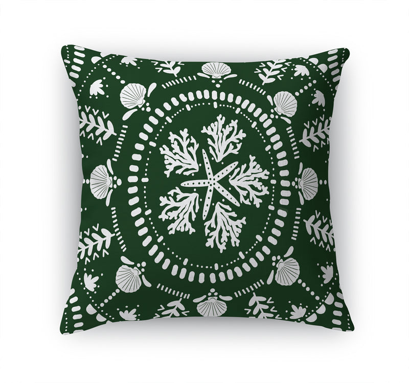 COASTAL MANDELA Accent Pillow By Kavka Designs