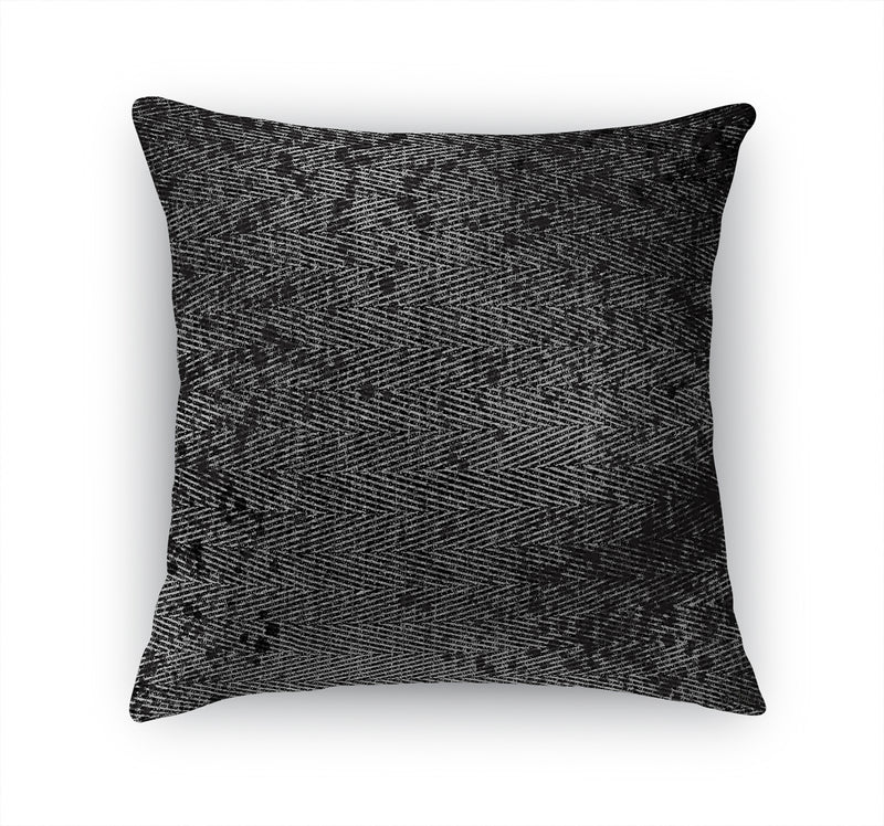 DISTRESSED HERRINGBONE Accent Pillow By Kavka Designs