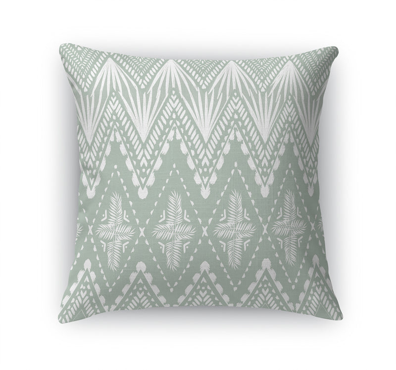 PALM CHEVRON Accent Pillow By Kavka Designs