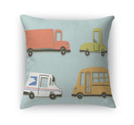 TRUCKS Accent Pillow By Kavka Designs