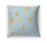 ALPHABET Accent Pillow By Kavka Designs