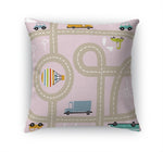 ROAD TRIP Accent Pillow By Kavka Designs