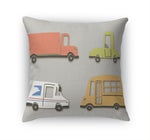 TRUCKS Accent Pillow By Kavka Designs