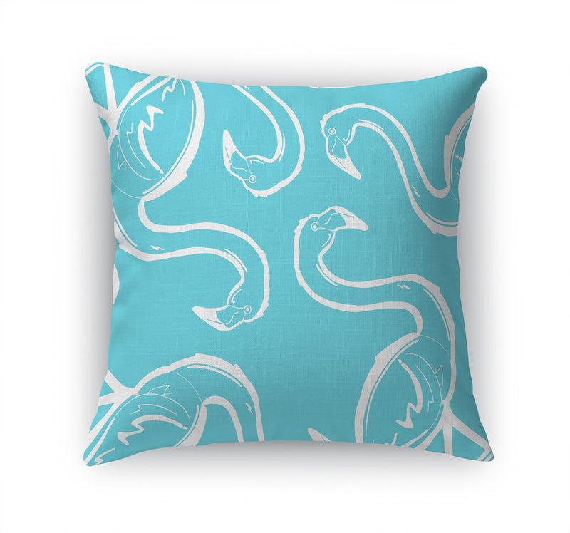 FLAMINGO MINGLE Accent Pillow By Kavka Designs