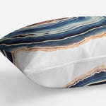 AGATE SLICE Lumbar Pillow By Becca Dell'Arciprete