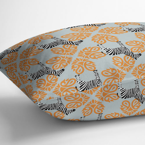 ZEBRA HERD Lumbar Pillow By Kavka Designs