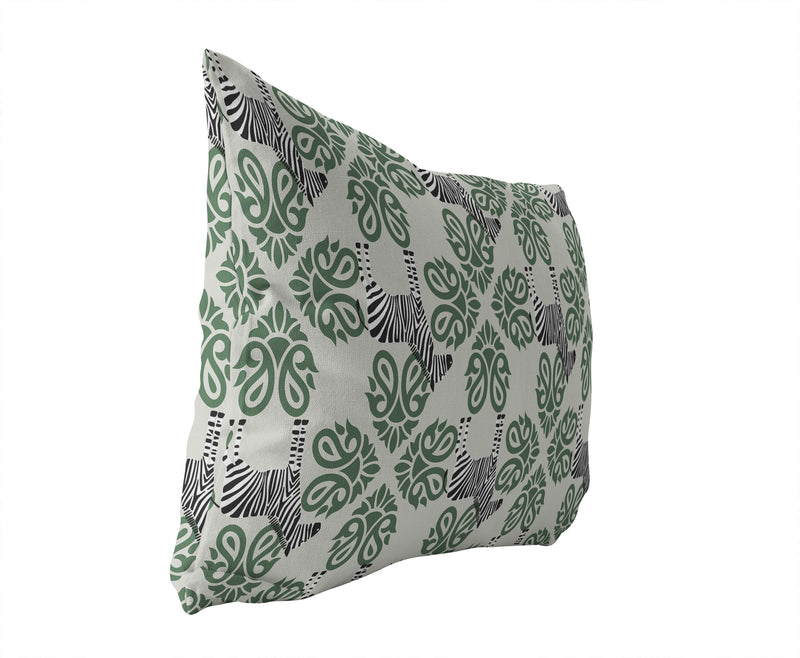 ZEBRA HERD Lumbar Pillow By Kavka Designs