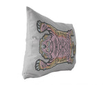 TIBETAN SNOW TIGER Lumbar Pillow By Kavka Designs