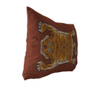 TIBETAN SNOW TIGER Lumbar Pillow By Kavka Designs