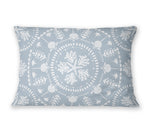 COASTAL MANDELA Lumbar Pillow By Kavka Designs