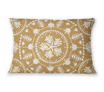 COASTAL MANDELA Lumbar Pillow By Kavka Designs