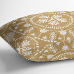 COASTAL MANDELA Lumbar Pillow By Kavka Designs