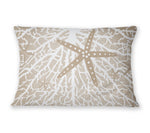 FAN CORAL Lumbar Pillow By Kavka Designs