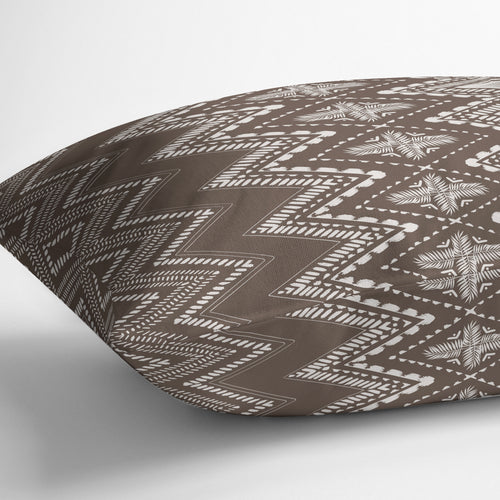 PALM CHEVRON Lumbar Pillow By Kavka Designs