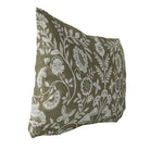 AUTUMN BUTTERFLY GARDEN Lumbar Pillow By Jenny Lund