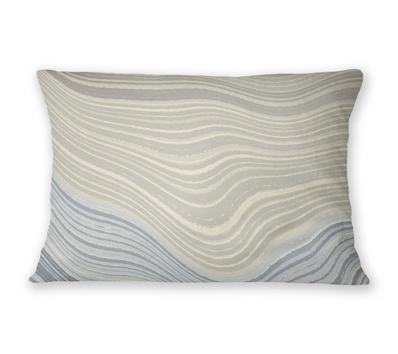 BUTTE WAVE Lumbar Pillow By Jenny Lund