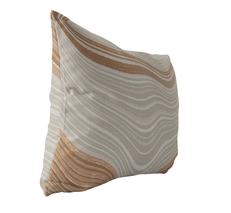 BUTTE WAVE Lumbar Pillow By Jenny Lund