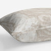 PETRIFIED WOOD TAUPE Lumbar Pillow By Lina Lieffers
