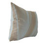 WHITE FEATHERS Lumbar Pillow By Lina Lieffers