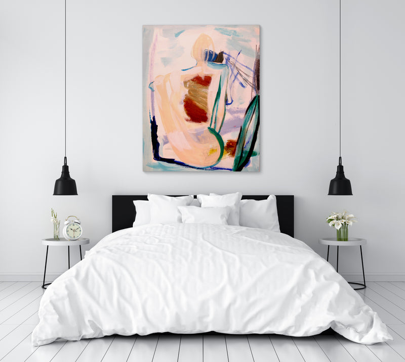 WAVE WATCHING Canvas Art By Susan Skelley