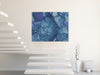 COOL BLUE PUFFS Canvas Art By Melissa Renee