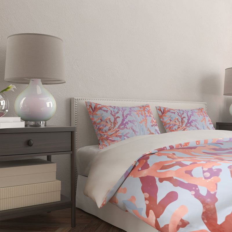 CORAL Comforter Set By Kavka Designs