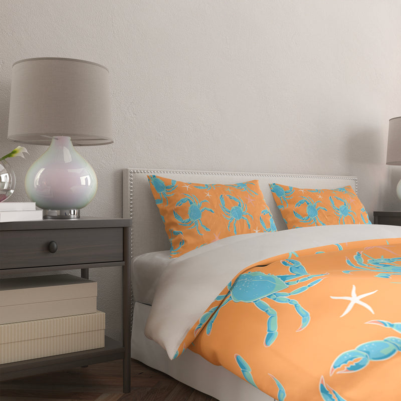 JUST CRABBY Comforter Set By Kavka Designs