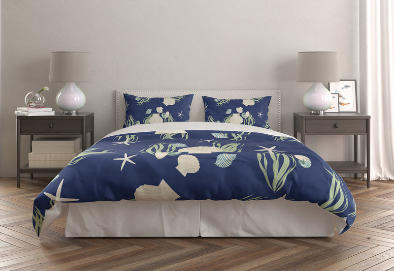 SCALLOP SHELL Comforter Set By Kavka Designs