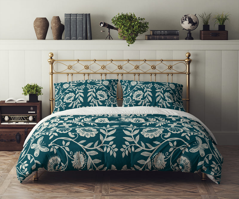 AUTUMN BUTTERFLY GARDEN Comforter Set By Kavka Designs