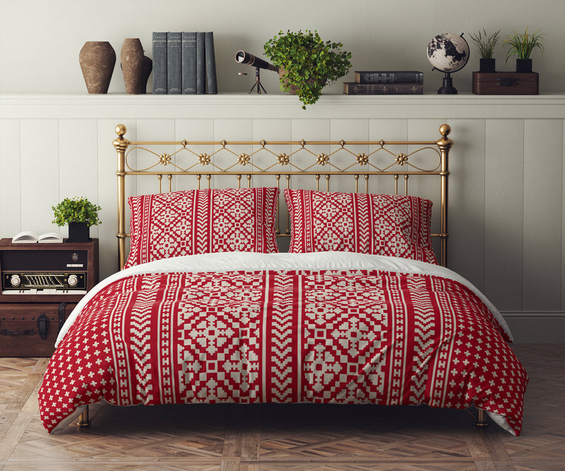 ASPEN SNOWFLAKE Comforter Set By Kavka Designs
