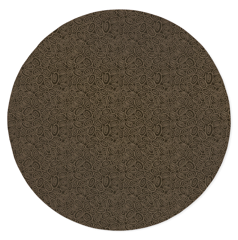 ROUND ABOUT Indoor Floor Mat By Kavka Designs