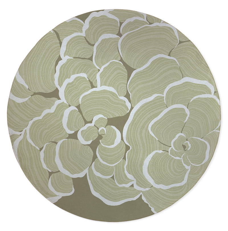 TURKEY TAIL Indoor Floor Mat By Jenny Lund