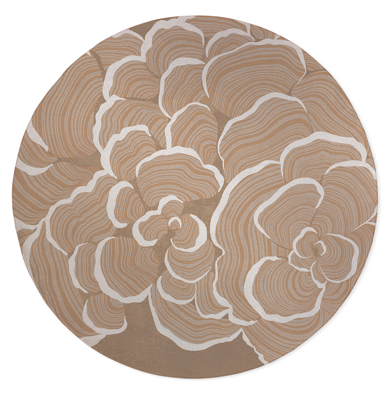 TURKEY TAIL Indoor Floor Mat By Jenny Lund