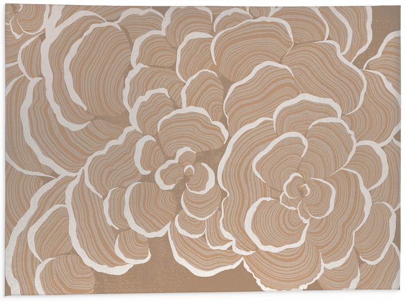 TURKEY TAIL Indoor Floor Mat By Jenny Lund