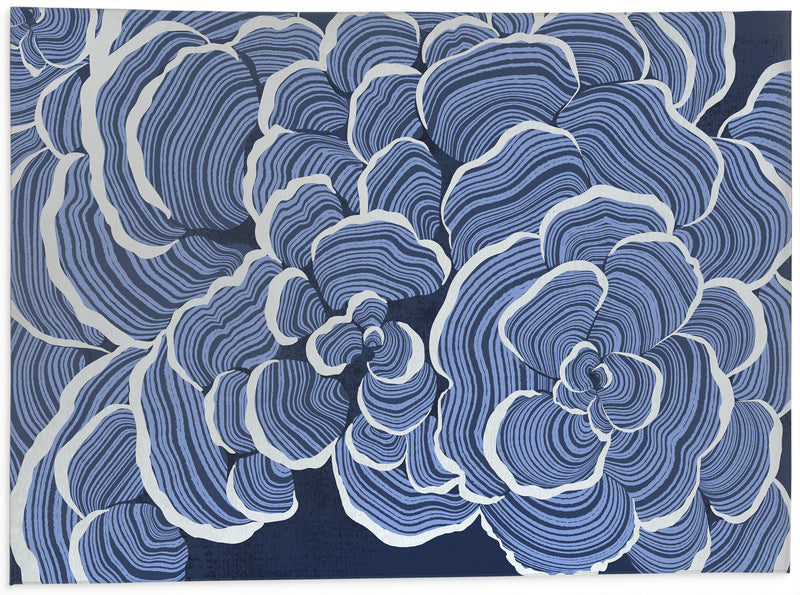 TURKEY TAIL Indoor Floor Mat By Jenny Lund