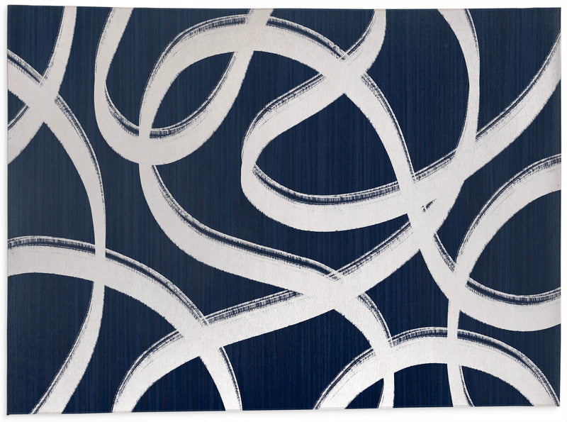 RIBBONS Indoor Floor Mat By Kavka Designs